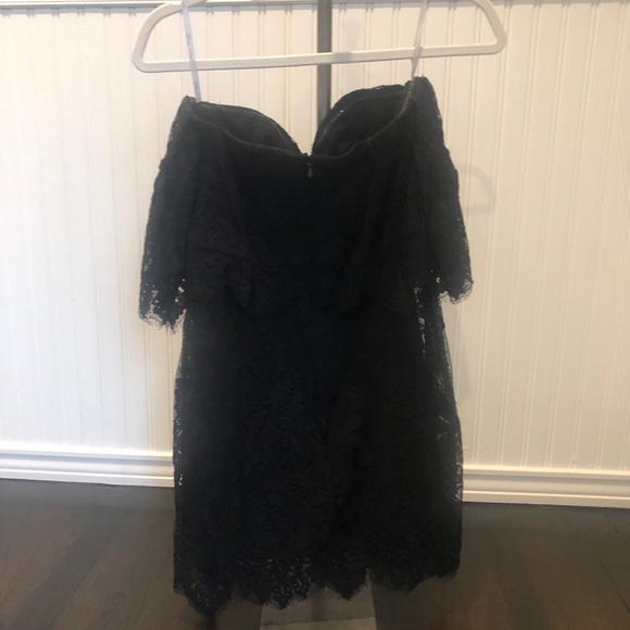 Lovers & Friends Lush Black lace Dress Medium - Picture 7 of 13